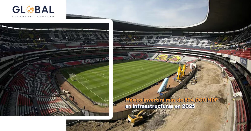 México invertirá más de 824,000 millones de pesos en infraestructuras críticas en 2025