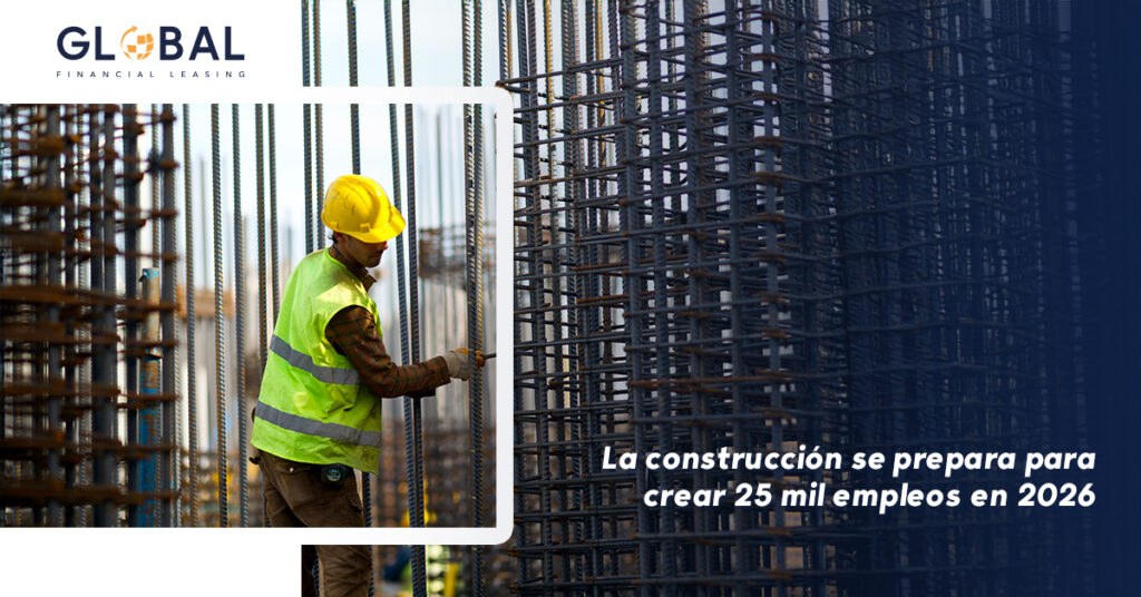 La construcción se prepara para crear 25 mil empleos en 2026